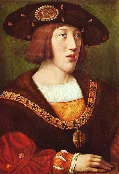 Bernard van orley Portrait of Charles V